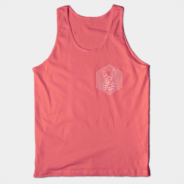 D&D Class Badge: Monk Tank Top by Fez Inkwright